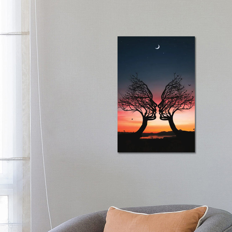 Me and You 1 Piece Wrapped Canvas Wall Art, 66.04 cm H x 45.72 cm W x 1.91 cm D