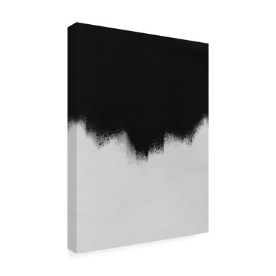 Benancia noir et béton, reproduction sur toile