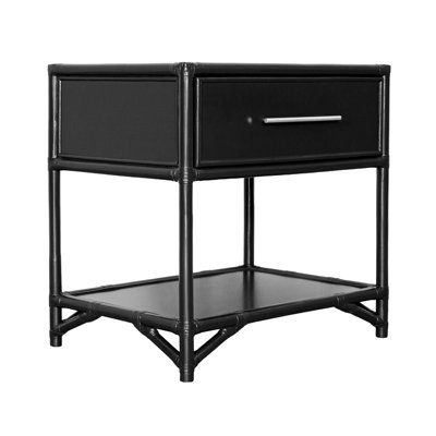 Olivia Collection 1 - Drawer Rattan Nightstand