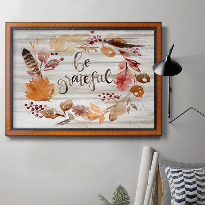 Grateful Thanksgiving I " Grateful Thanksgiving I " Painting Print