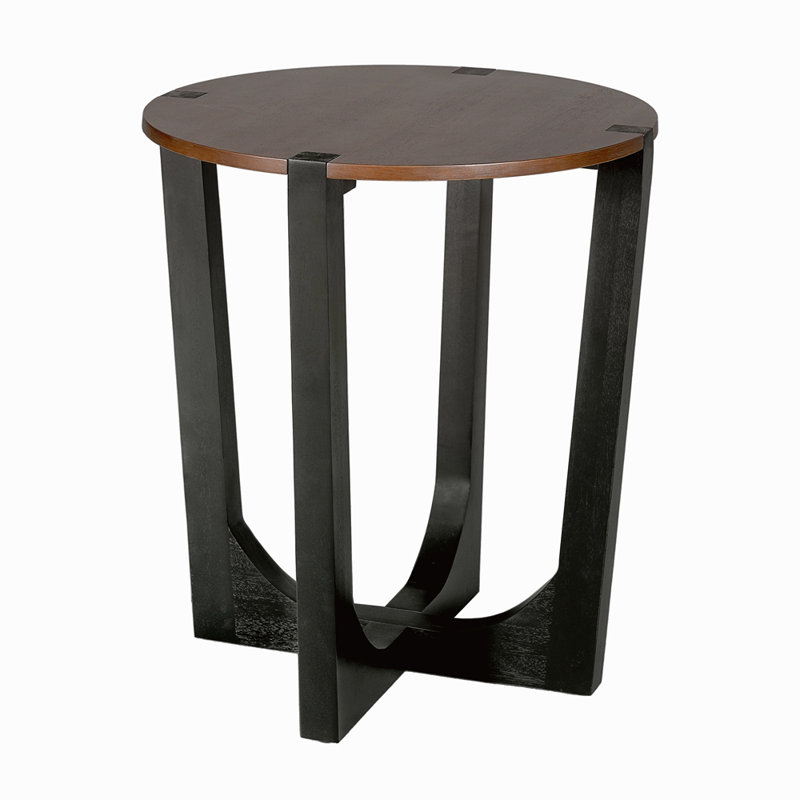 ACACIA SOLID WOOD SIDE TABLE