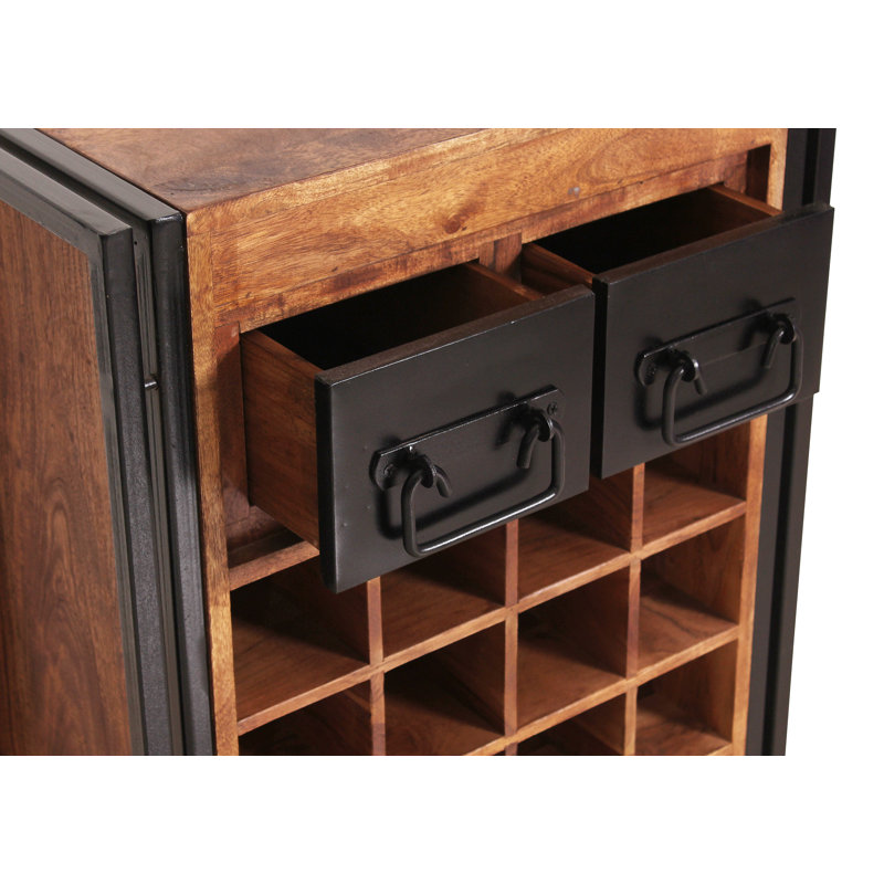 Lehoux Floor Wine Bottle Rack in Natural