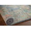 Tapis bleu Oushak