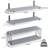3+1 Tier Bathroom Floating Shelves Over Toilet, 15.8In Farmhouse Rustic Wood Shelves, Wall Decor For Bathroom, Living Room,Bedroom And Kitchen-1295095679