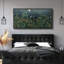 «Moon Night Wilderness Plants Relaxing Calm», impression sur toile encadrée surdimensionnée-111653564-111653565