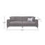 Canapé-lit BRIZA 3 places ANTHRACITE