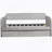 Upholstered Daybed Sofa Bed Twin Size With Trundle Bed And Wood Slat ,Gray