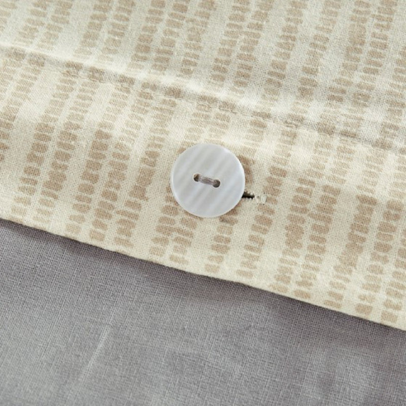 Ensemble de literie en coton de qualité supérieure, multicolore, style décontracté avec touche moderne
