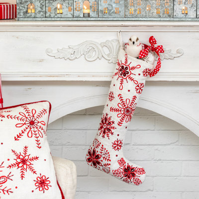 Snowflake Stocking