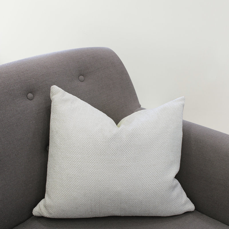 Kirston Rectangular Pillow Cover & Insert, Ivory