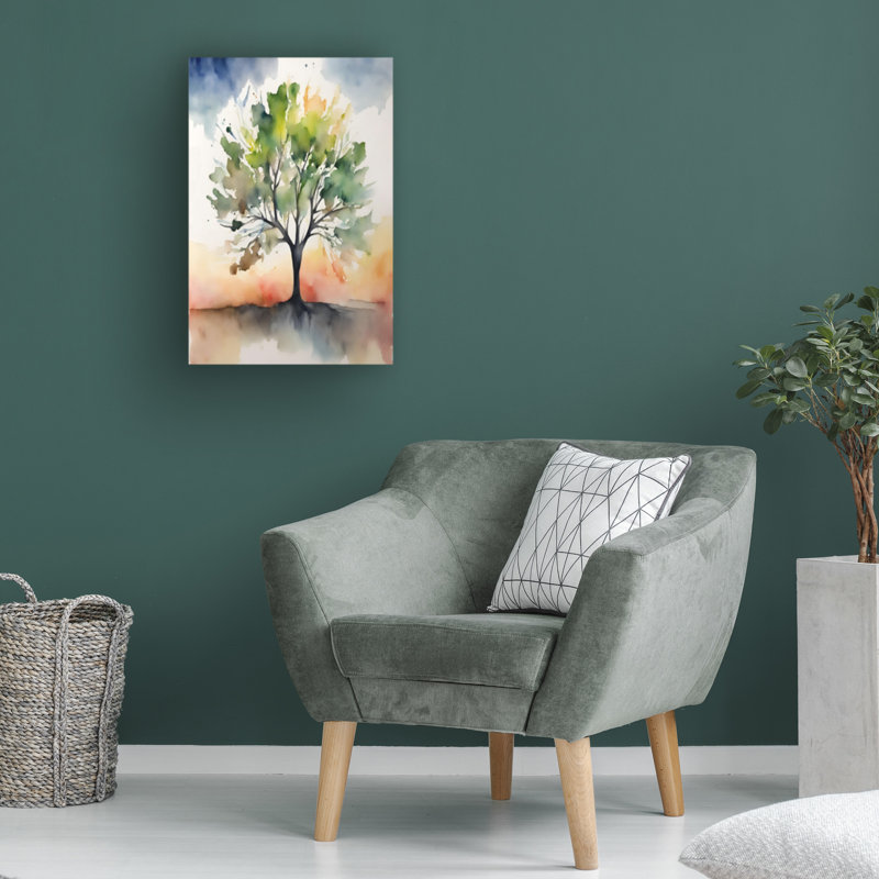 Art sur toile «bolle», H 12 po x l 19 po