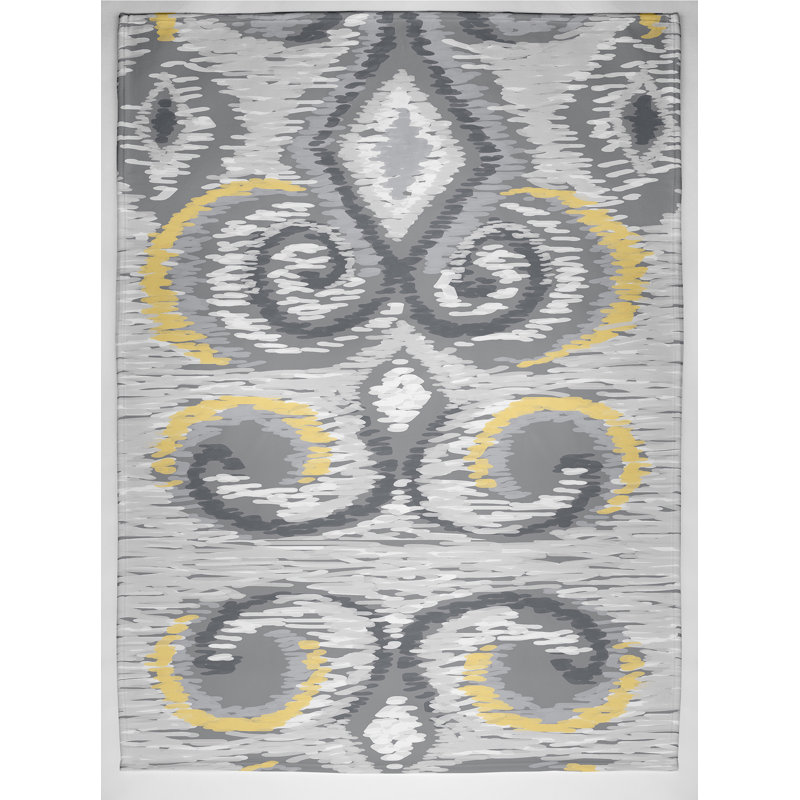 Jeté polaire Ikat, L 60 po x l 50 po x P 0,5 po, Paloma