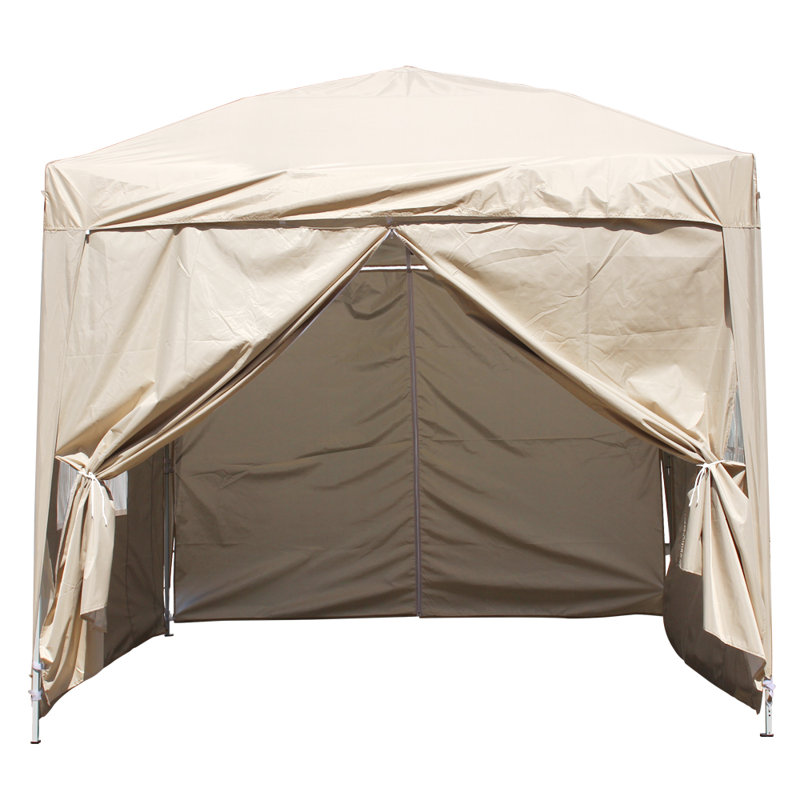 Isere 2.5m x 2.5m Metal Pop-Up Gazebo, Beige