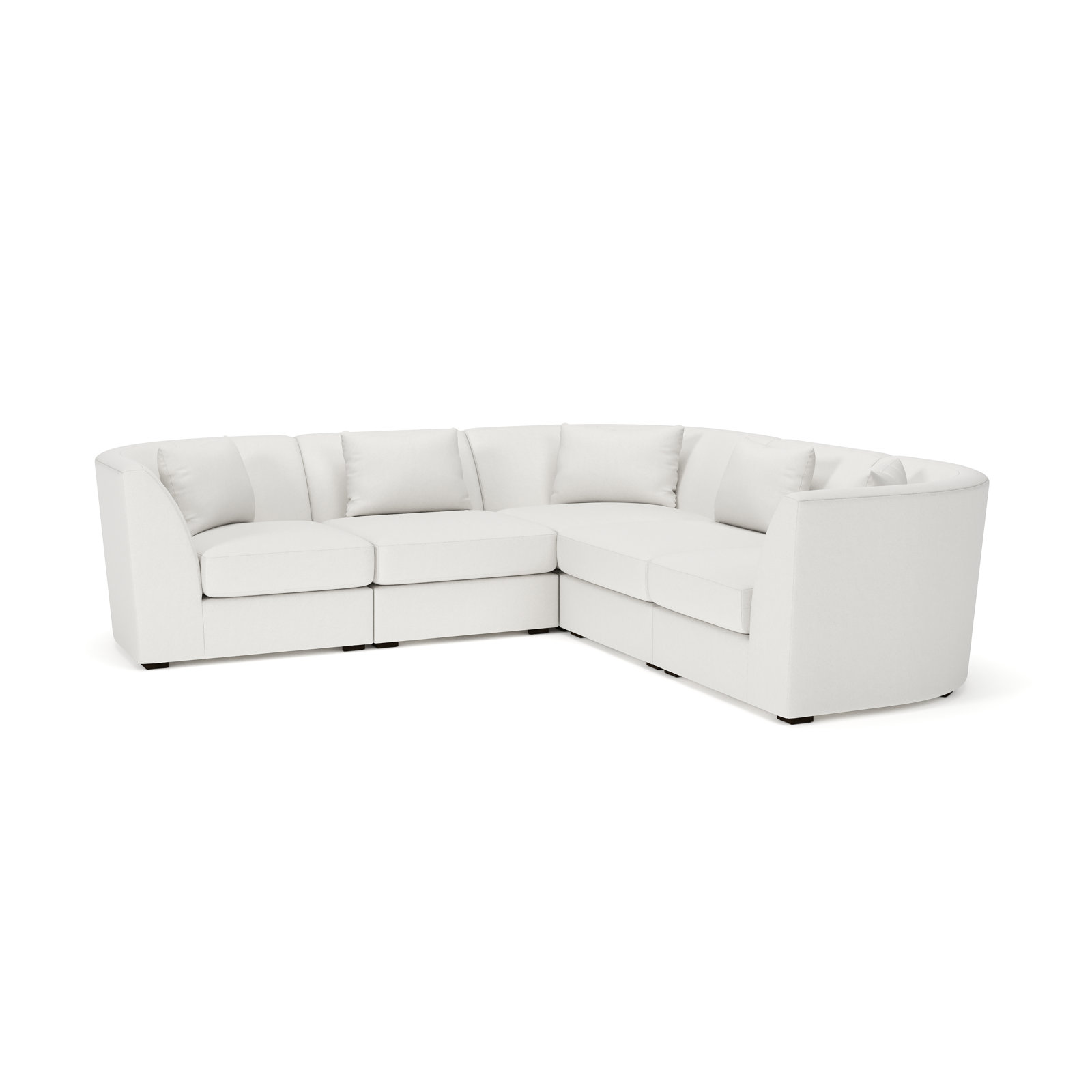 Krista Modular Sectional, Macarena Beige Basketweave