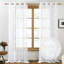 Paire de rideaux transparents en polyester Otella-503317272-503317275