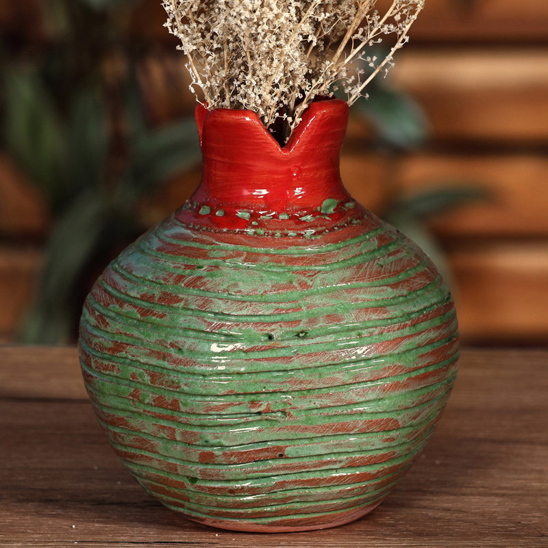 Handmade Vital Passion Ceramic Decorative Vase