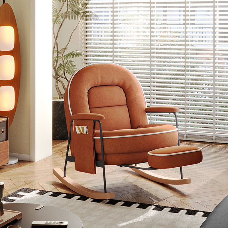Fauteuil à bascule Casual Casual, Orange