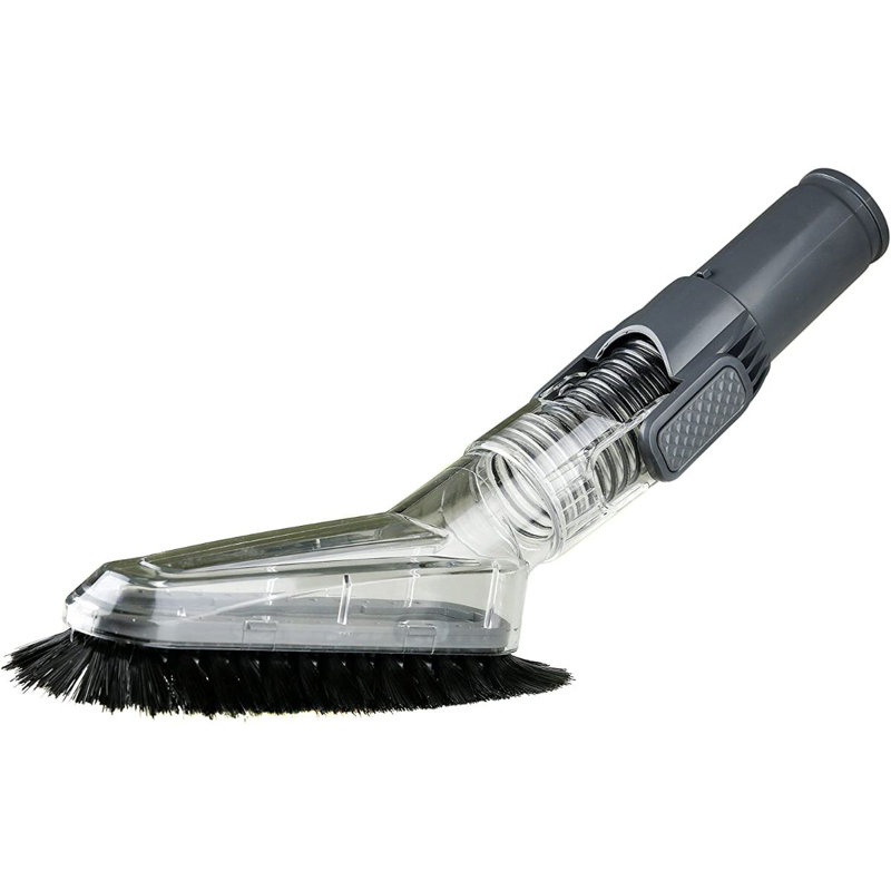OVENTE Vacuum Dusting Brush Attachment Compatible with ST2000, ST2010 and ST2620 Electric Vacuums, Multi Angle Design for More Coverage, Black ACPST2675