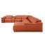 Canapé modulaire en forme de L 7 pièces DivanItalia Camel-2024293515-2024293519