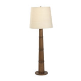 Nerissa Floor Lamp-Warm Brown Oak