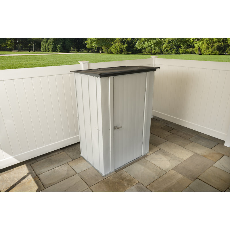Remise de patio Spacemaker, 4 x 3, gris flûte et anthracite