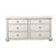 Commode double 6 tiroirs Irmani