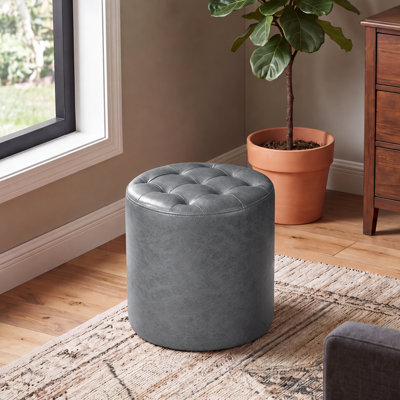 Rangi Tufted Round Standard Ottoman