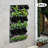 Wall-Mounted Planter With 36 Pots-704210925