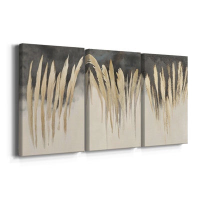 LANDSCAPES Series LXXVI  -Custom Wrapped Gallery Canvas - 3 Pieces