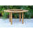Anautica 6 - Person Wood Patio Dining Set with Round Table