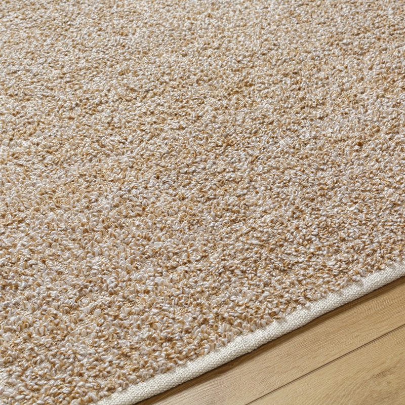 Tapis en cendre / kaki Harvetta, Rectangle 9 pi x 12 pi