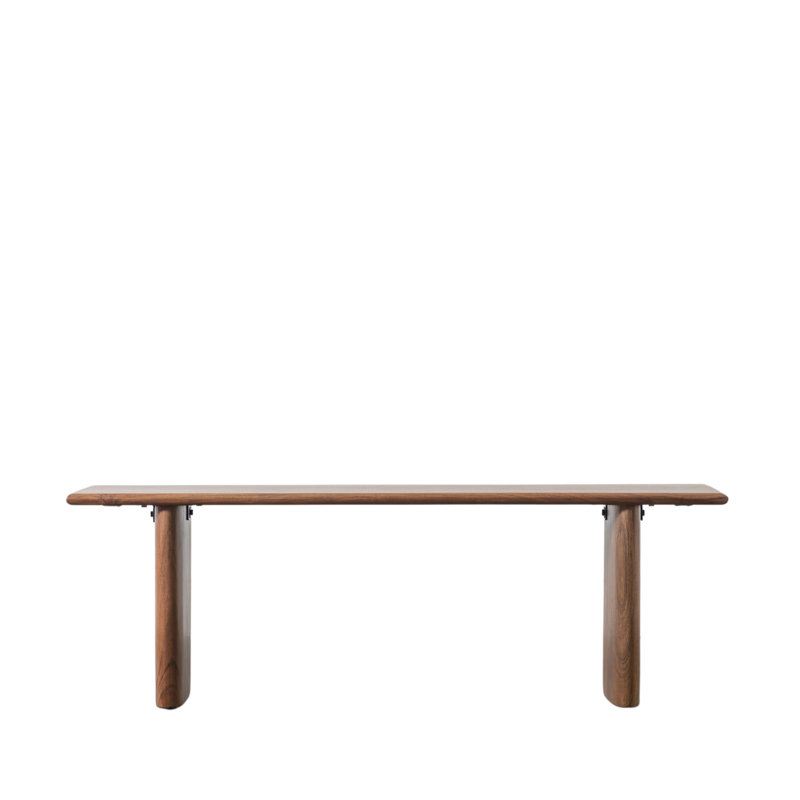 Solid Wood Bench, H45 x W140 x D40cm