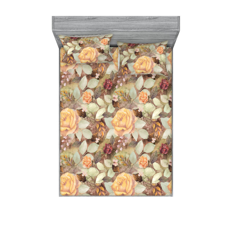Drap-housse et taies décoratives 3 pièces Ambesonne