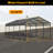 12 Ft. W x 20 Ft. D Carport with Galvanized Steel Roof