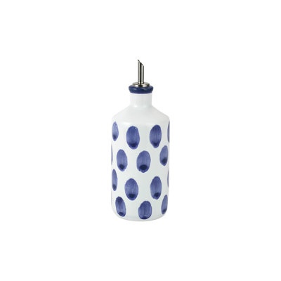 Santorini Ceramic Single Oil / Vinegar Cruet