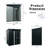 5Ft X 3Ft Outdoor Metal Storage Shed Transparent Plate-121497921