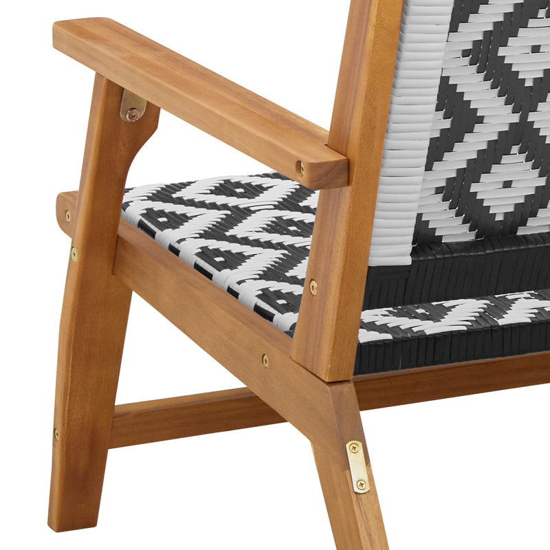 Solid Wood Acacia Outdoor Bench