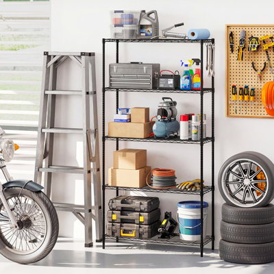 Metal Shelving Unit