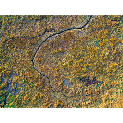 Abstract Aerial Landscape II Print by Frank Peters