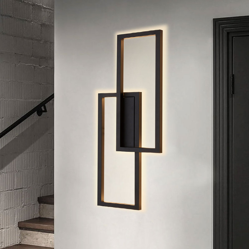 Cheyann Iron LED Recessed Wall Light