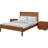Graham Wood Platform 3 Piece Bedroom Set with Slatted Headboard-87414540-87414539