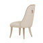 Chaise d'appoint Villa Cherie - Lin givré / Chardonnay-172603041