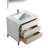 36'' Single Bathroom Vanity with Quartz/Ceramic Undercount Sink Top-2043204971