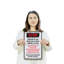 Panneau en aluminium 10 po x 14 po Weak Immune System