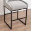 Tabouret de comptoir rembourré Maghull-593041269