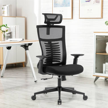 Office Chair Ergonomic Desk Chair with Adjustable Lumbar Support& Hea