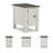 Darlicia End Table and Built-In Outlets