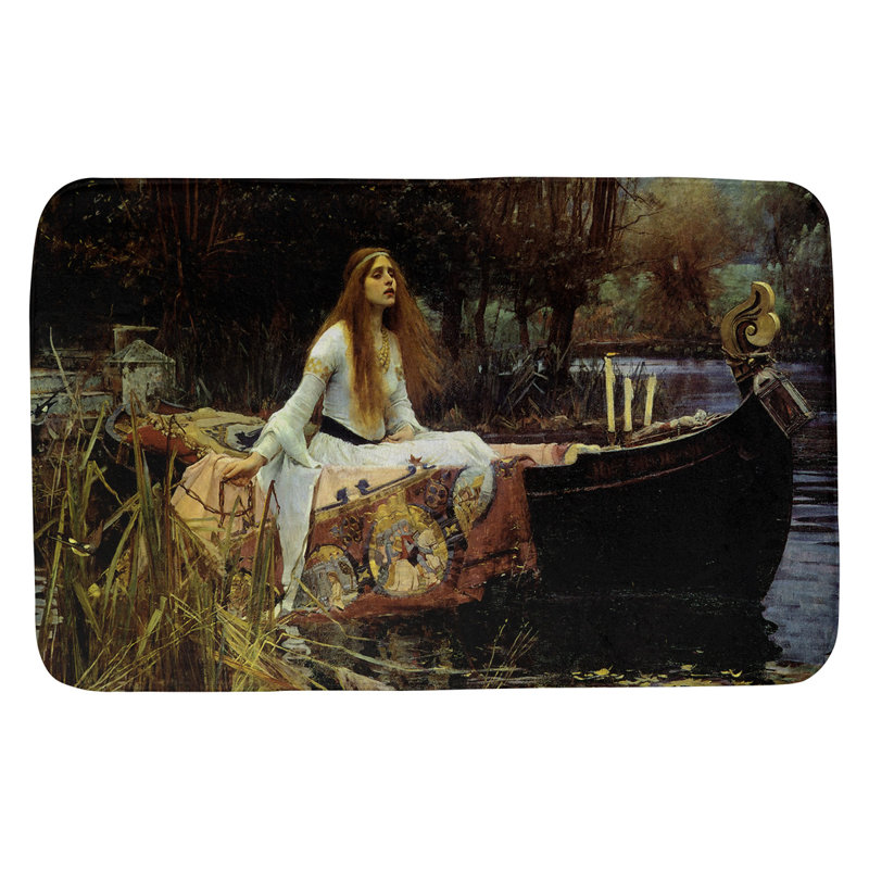 Tapis de salle de bain lady of shalott Magers, l 21 po x L 34 po