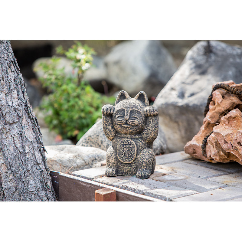 Chat chanceux japonais H 9 po