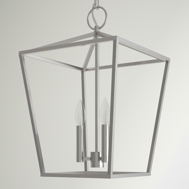 Howington 3 - Light Lantern Pendant, Brushed Nickel